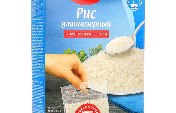 Рис длиннозерный в пакетиках